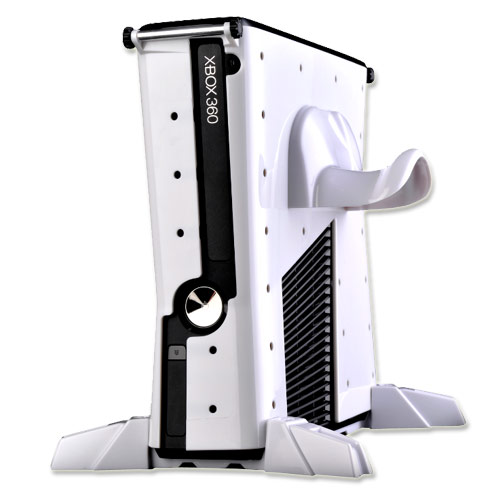 NEW CALIBUR11 GUNDAM WHITE XBOX 360 BASE COOLING VAULT  