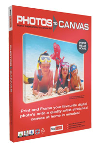 TRIPLE PACK COLOURGATE YOUFRAME PRINTS PHOTOS TO CANVAS  